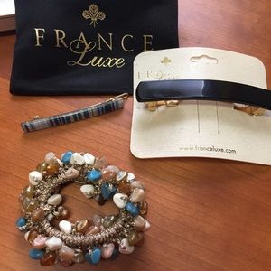Hair accessories by France Luxe.